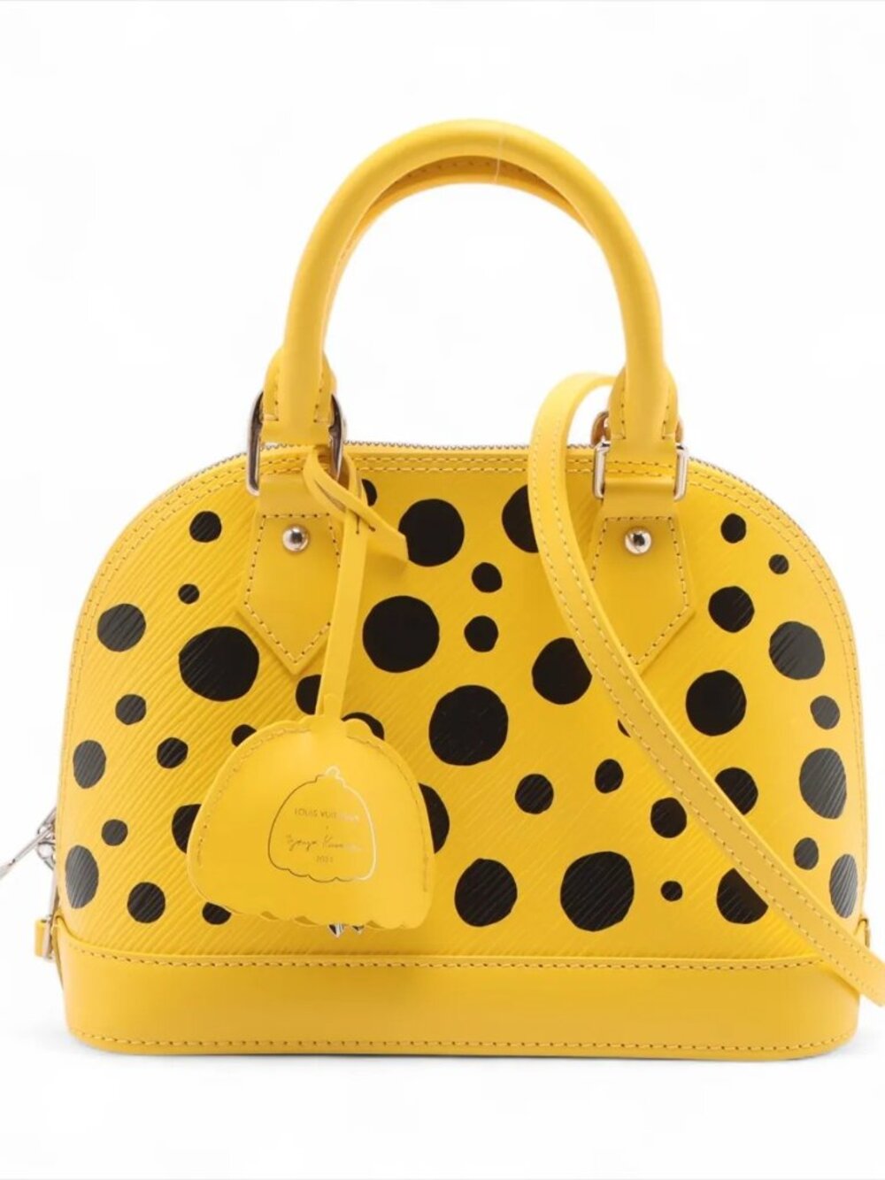 Louis Vuitton x Yayoi Kusama Epi Alma BB M21700 Yellow gold